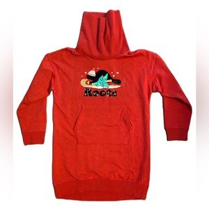 Roots Holiday Cooper Cozy Dress - Size L - 9-10years